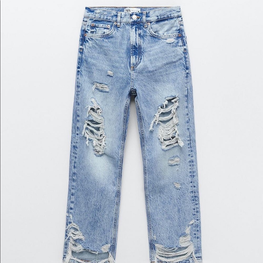 ZW THE PEPPER MOM JEANS LIGHT BLUE